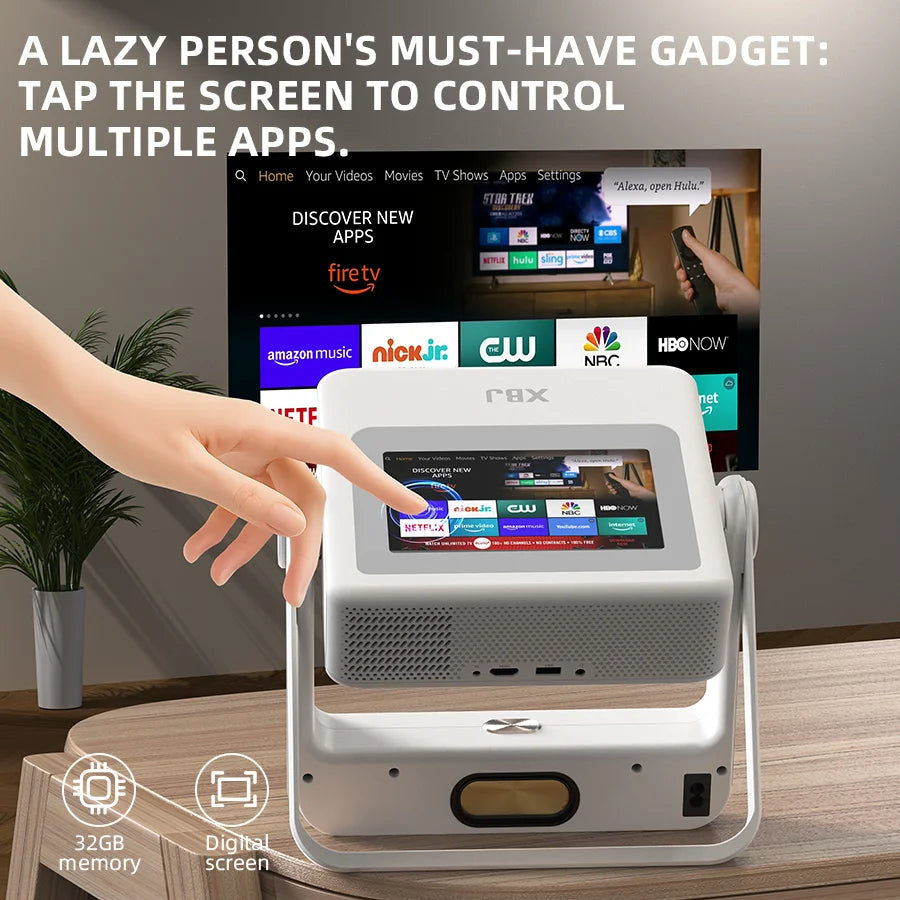 Smart Touch Screen Portable Projector