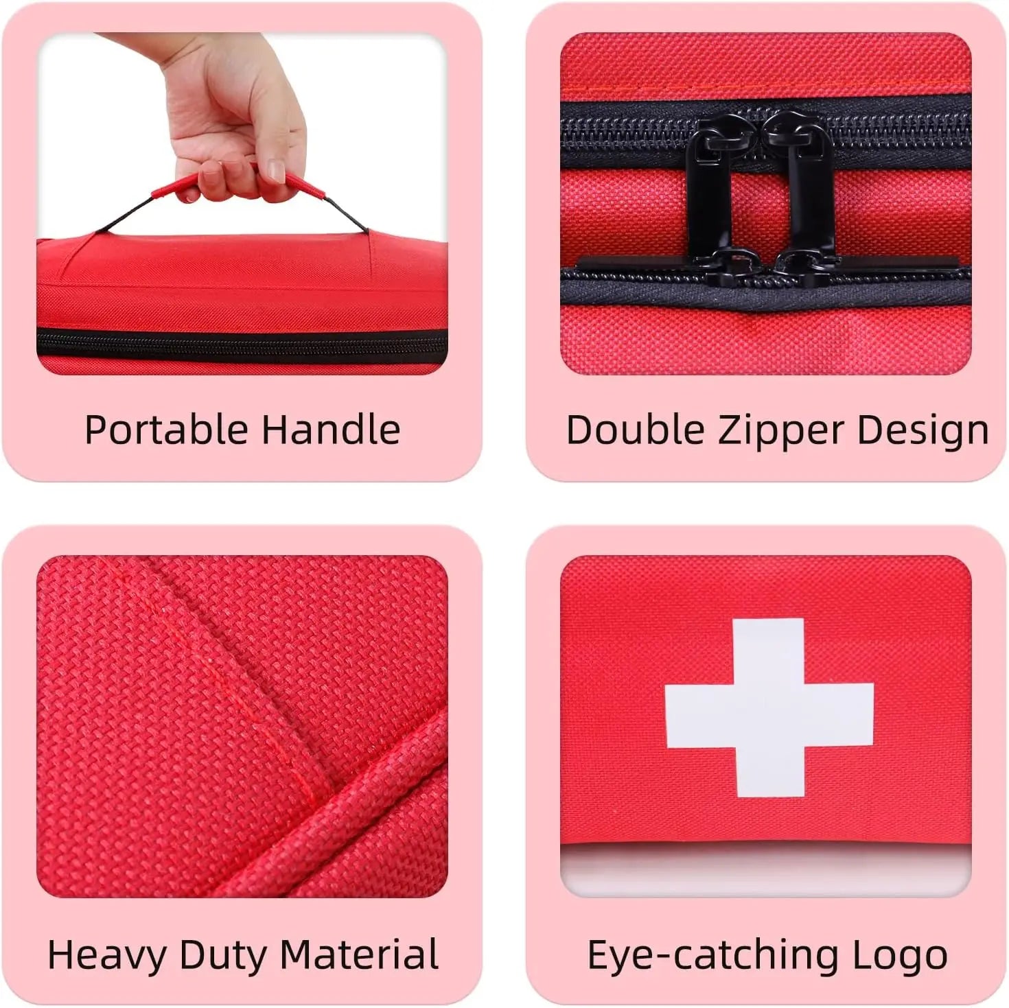 Empty First Aid Kit Storage Bag
