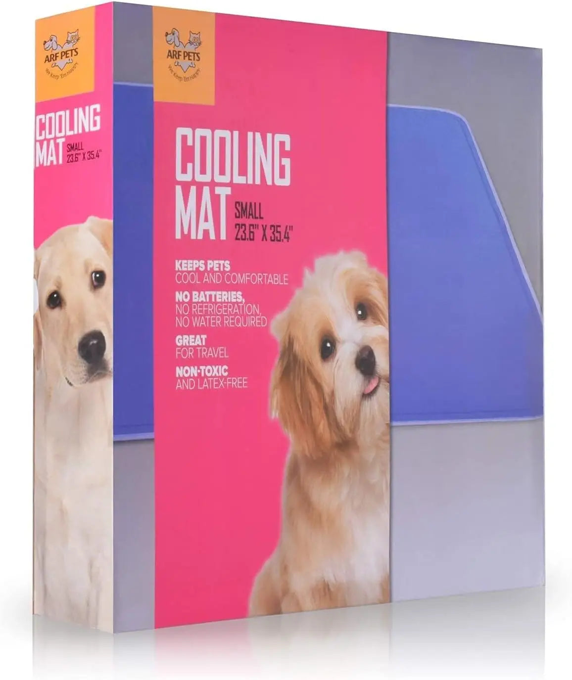 Self-Cooling Pet Mat, Non-Toxic Gel for Dogs in Kennels and Beds.