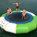 Round Water Park Equipment Inflatable Bungee Trampoline for Adult