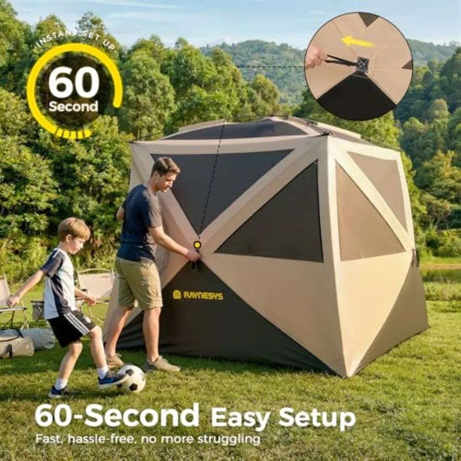Camping Tent 4 Person Tent for Camping