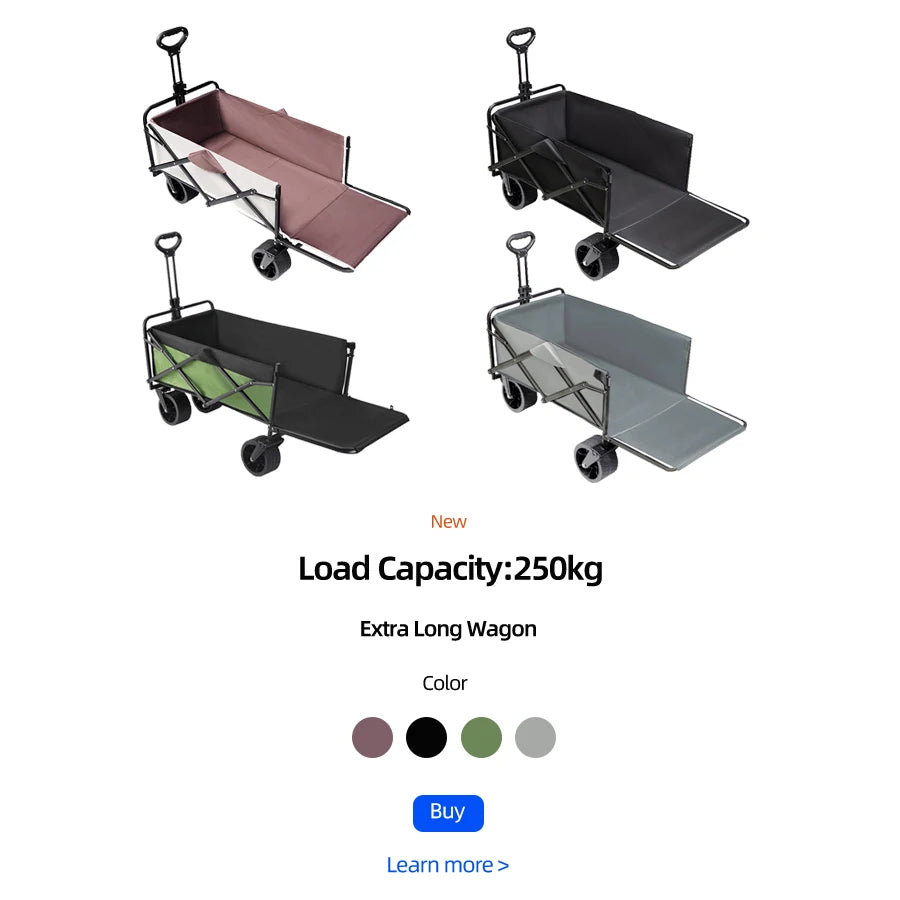Foldable Portable Picnic Outdoor Camping Cart