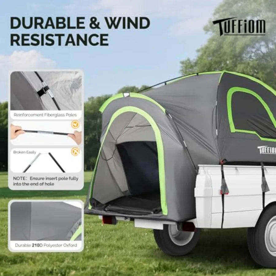 5.5-6ft Pickup Truck Tent for Camping