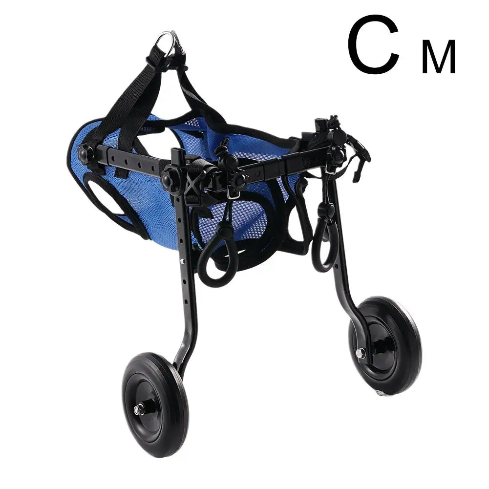 1Pcs Pet Wheelchair Cart Adjustable