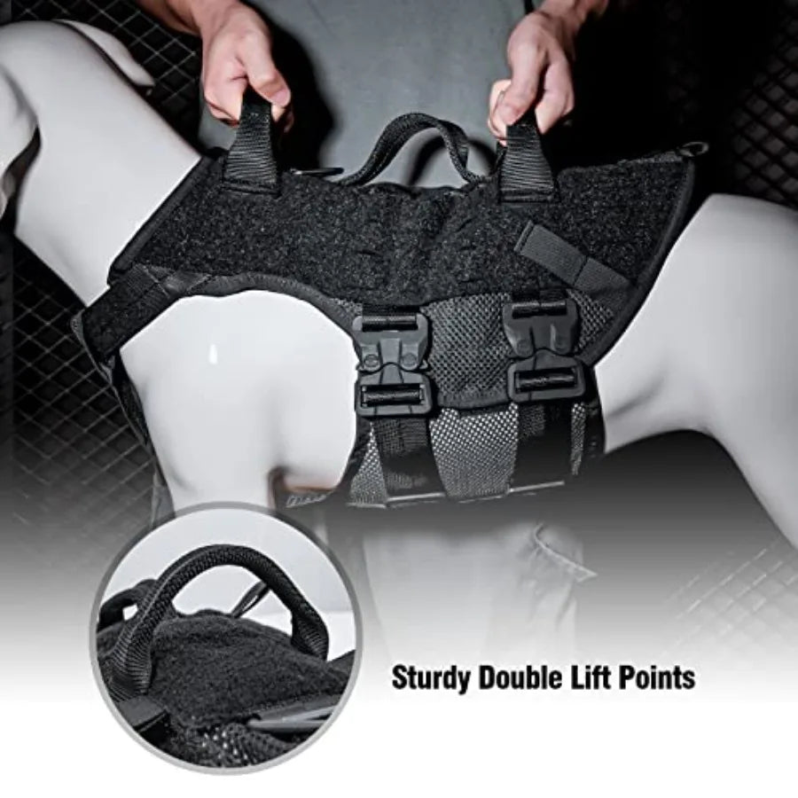 Tactical Dog Harness No Pull for Large Working Dogs