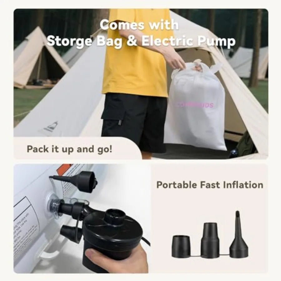Portable Toddler Travel Bed with Safety Bumpers
