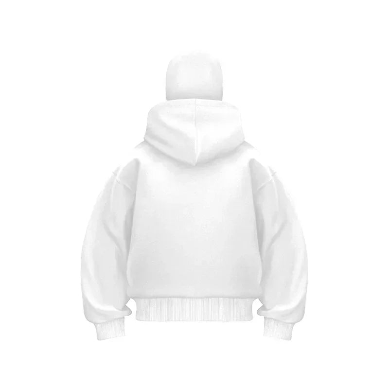 Men's Balaclava Zip Hoodie – Winter Warm Face Mask Jacket