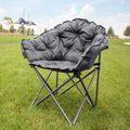 Folding Lounge Chair with Padded Cushion