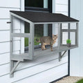 Window Box Enclosure for Indoor Cats