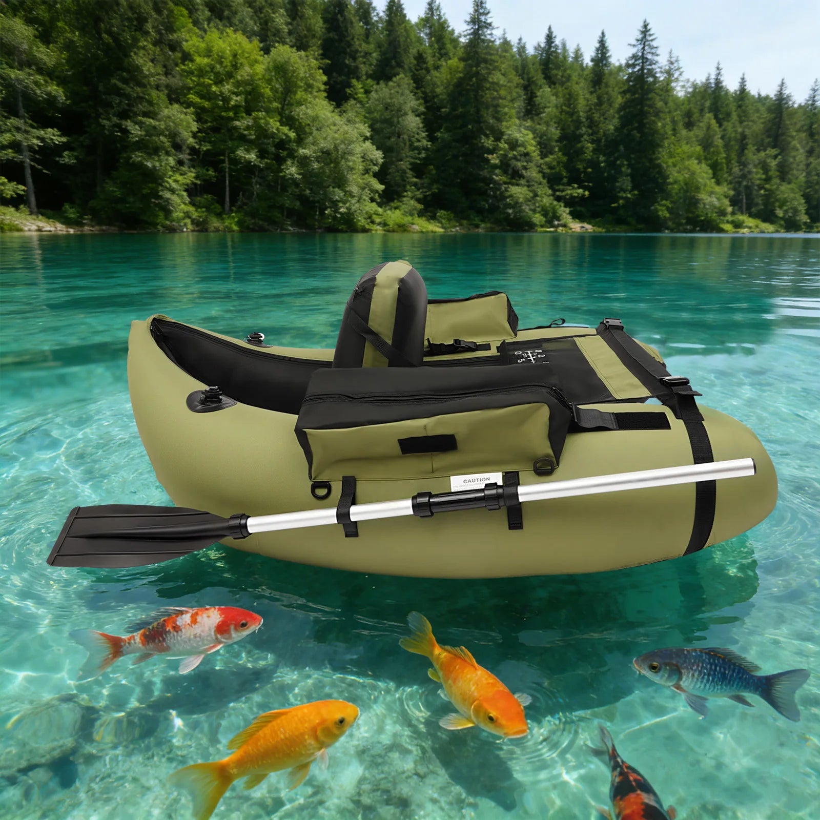 Inflatable Fishing Boat Waterproof