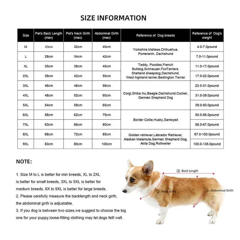 Rainy Season Puppy Dog Raincoat Waterproof Pet Clothes