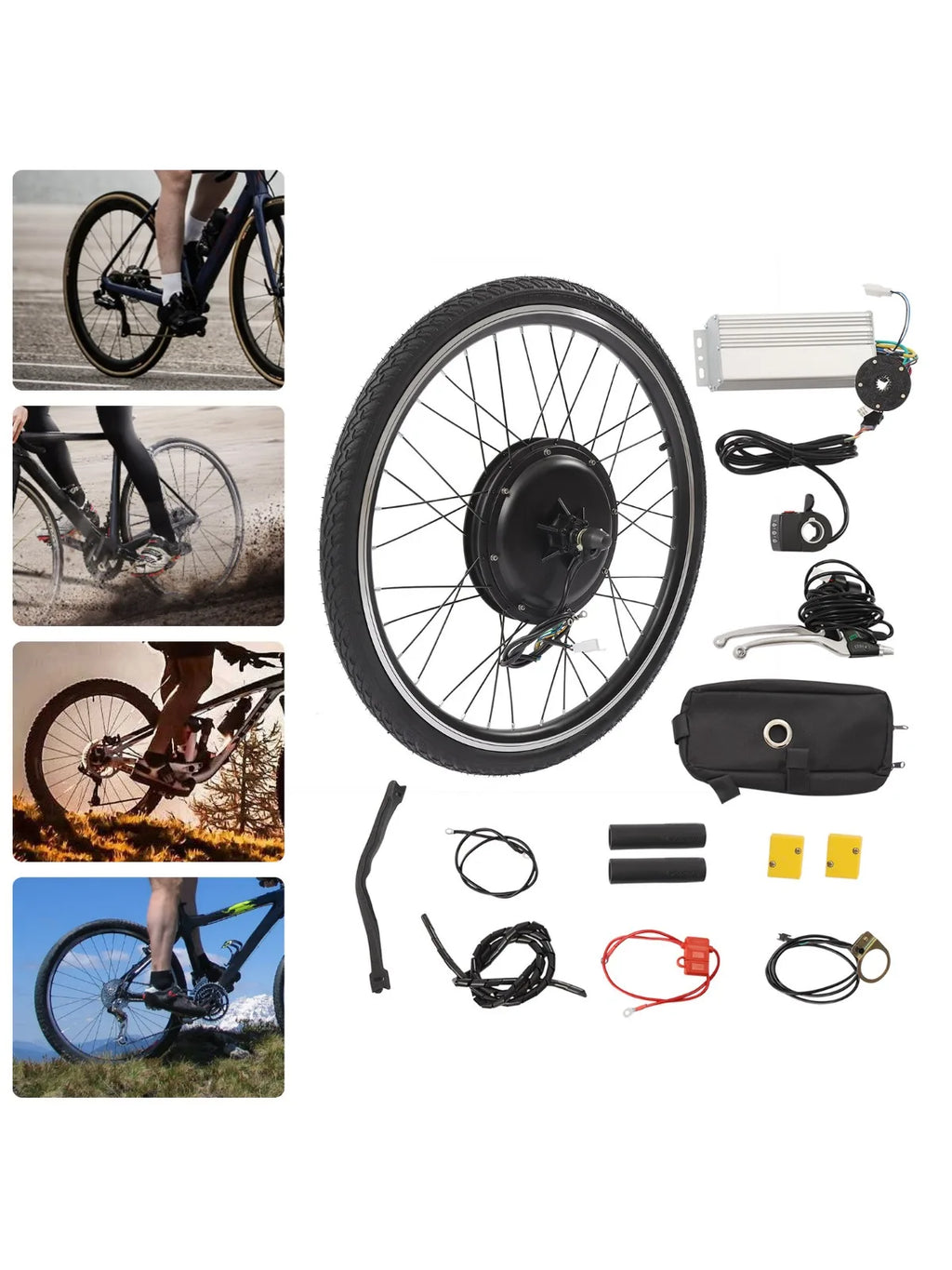 Electric Bike Conversion Kit 48V 1000W Rear Wheel