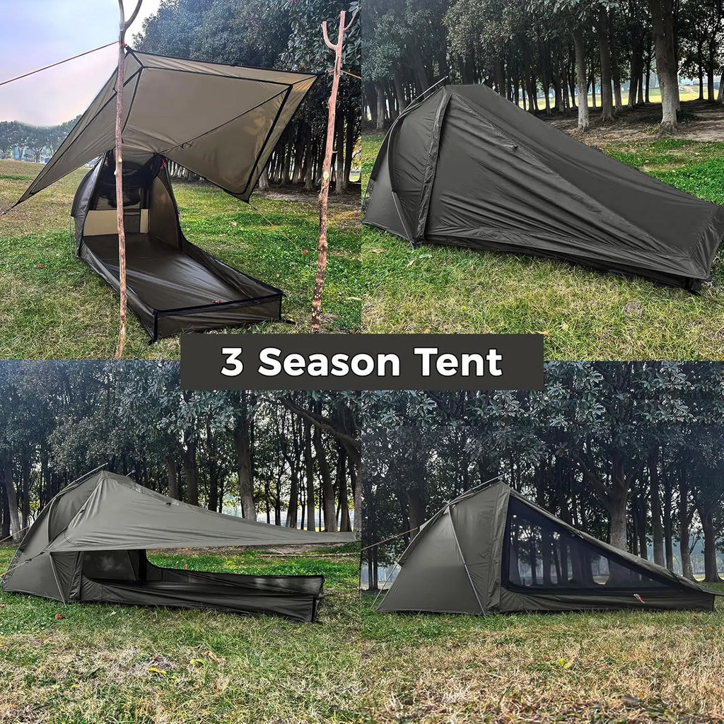 Ultralight One Person Tent with Rainfly