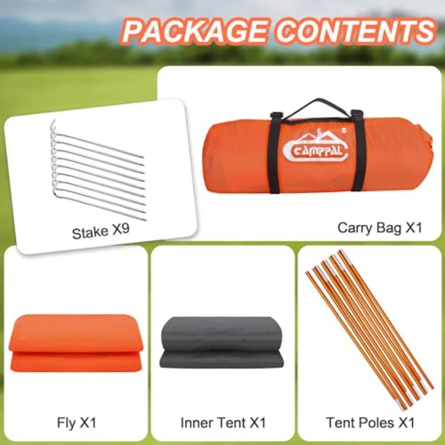 1 Person Tent for Camping Hiking Mountain Hunting Backpacking