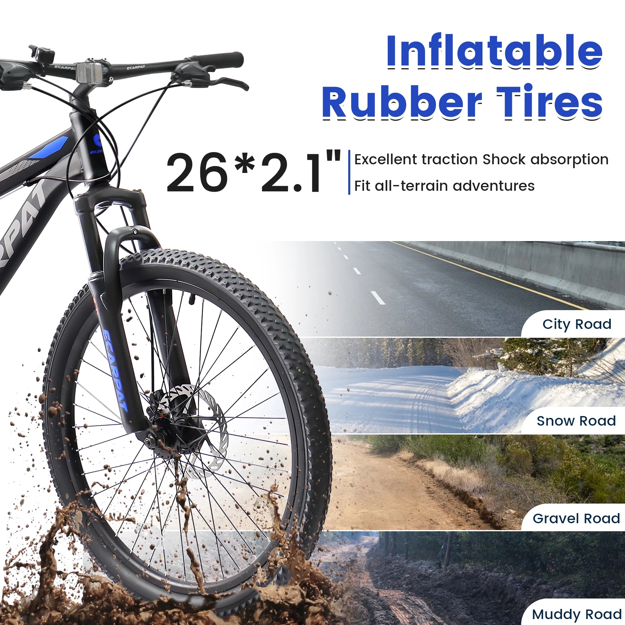 Mens Women Teenagers Boy Girl Mountain Bike