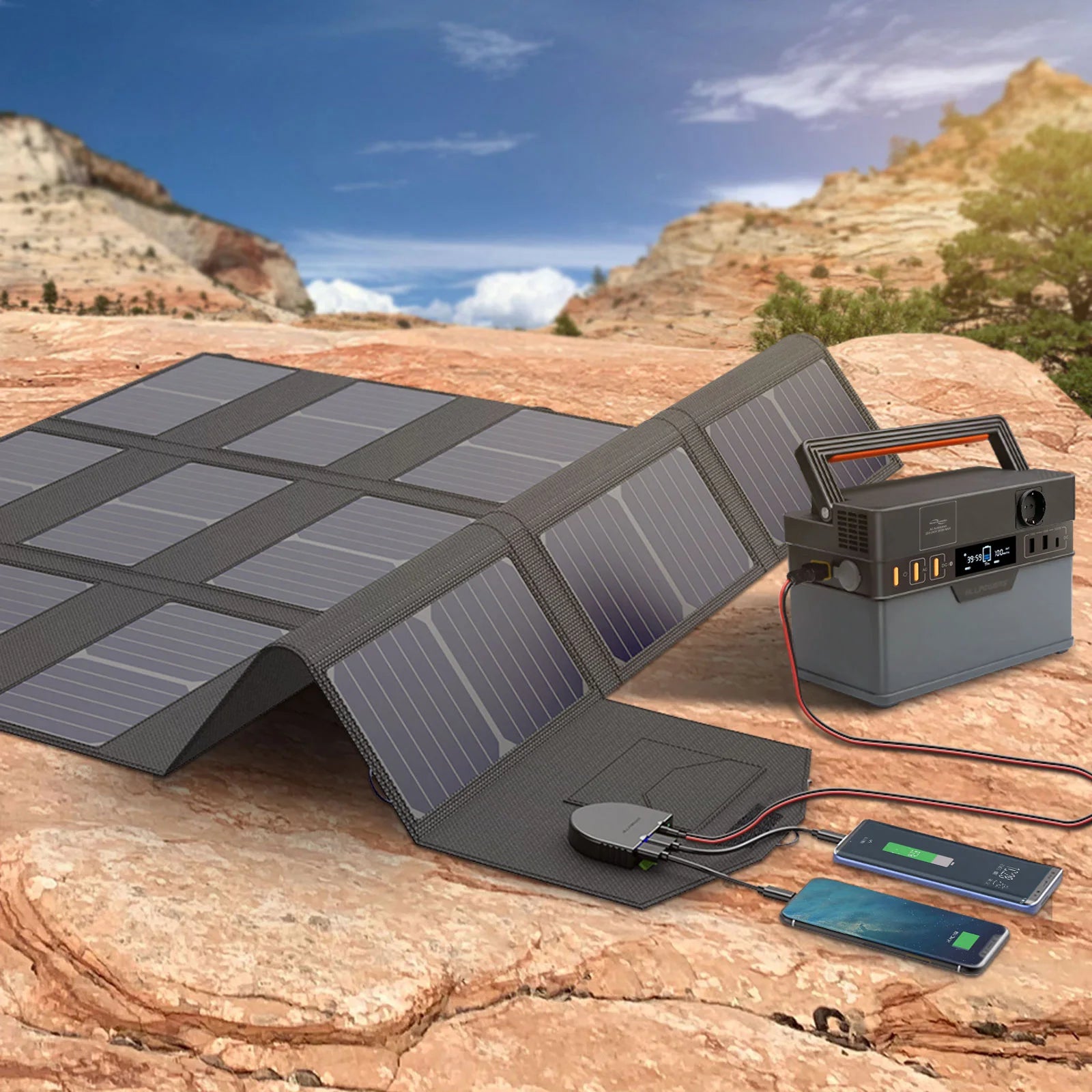 Portable Power Station 288Wh Solar Generator