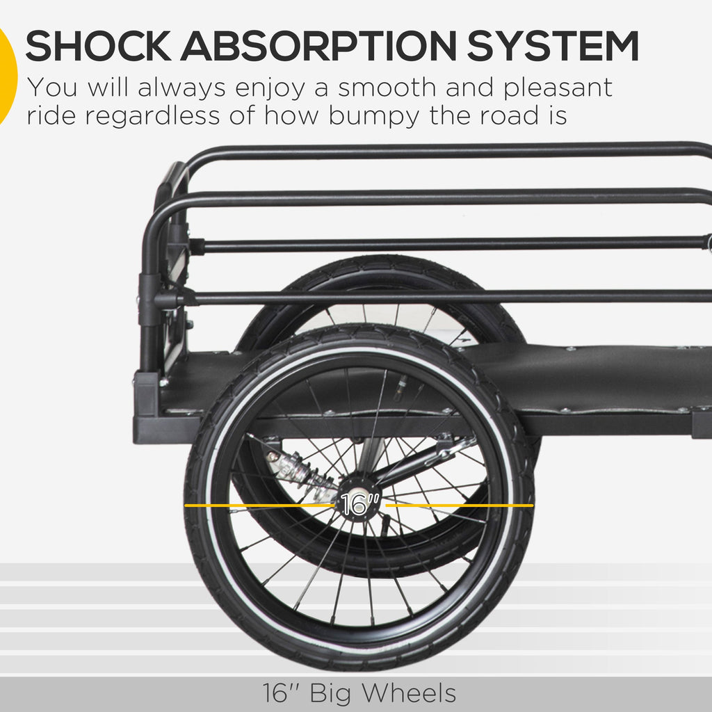Bike Cargo Trailer – Suspension | Heavy-Duty