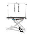 50" Electric Pet Grooming Table, Heavy Duty Dog Grooming Arm for Large Dogs, Height Adjustable Dog Grooming Station, Anti Slip Tabletop/Dog Grooming Station, Max Bearing 400LBS